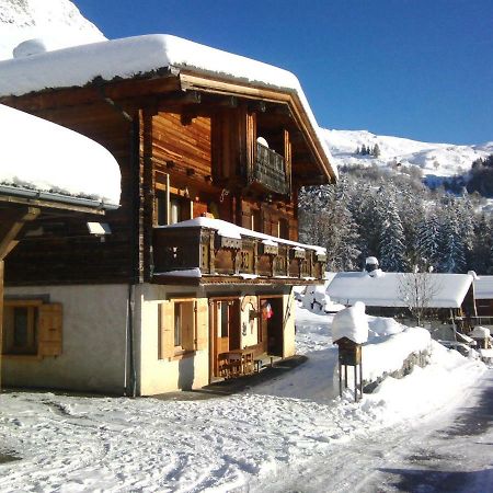 Ferienwohnung Les Fenetres Du Mont Blanc La Giettaz Exterior foto