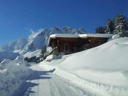 Ferienwohnung Les Fenetres Du Mont Blanc La Giettaz Exterior foto